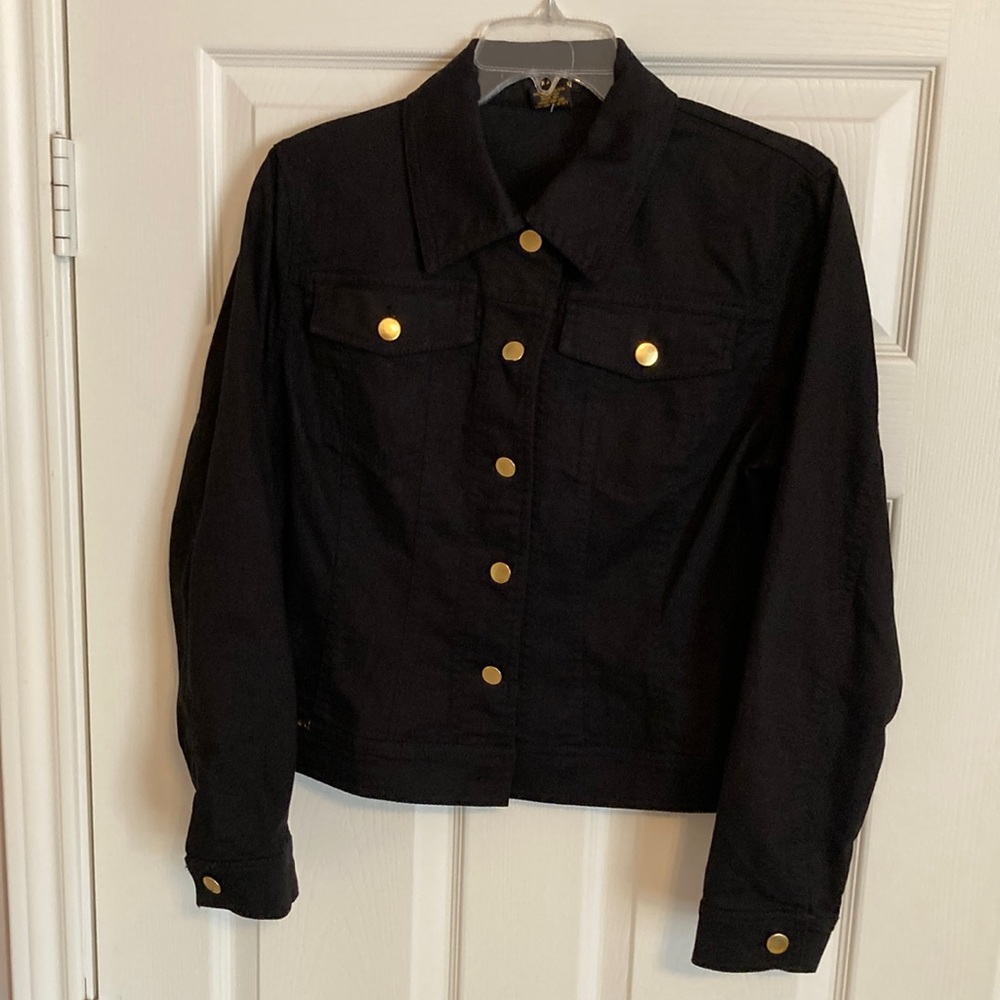 Iman Black Jacket Size Medium